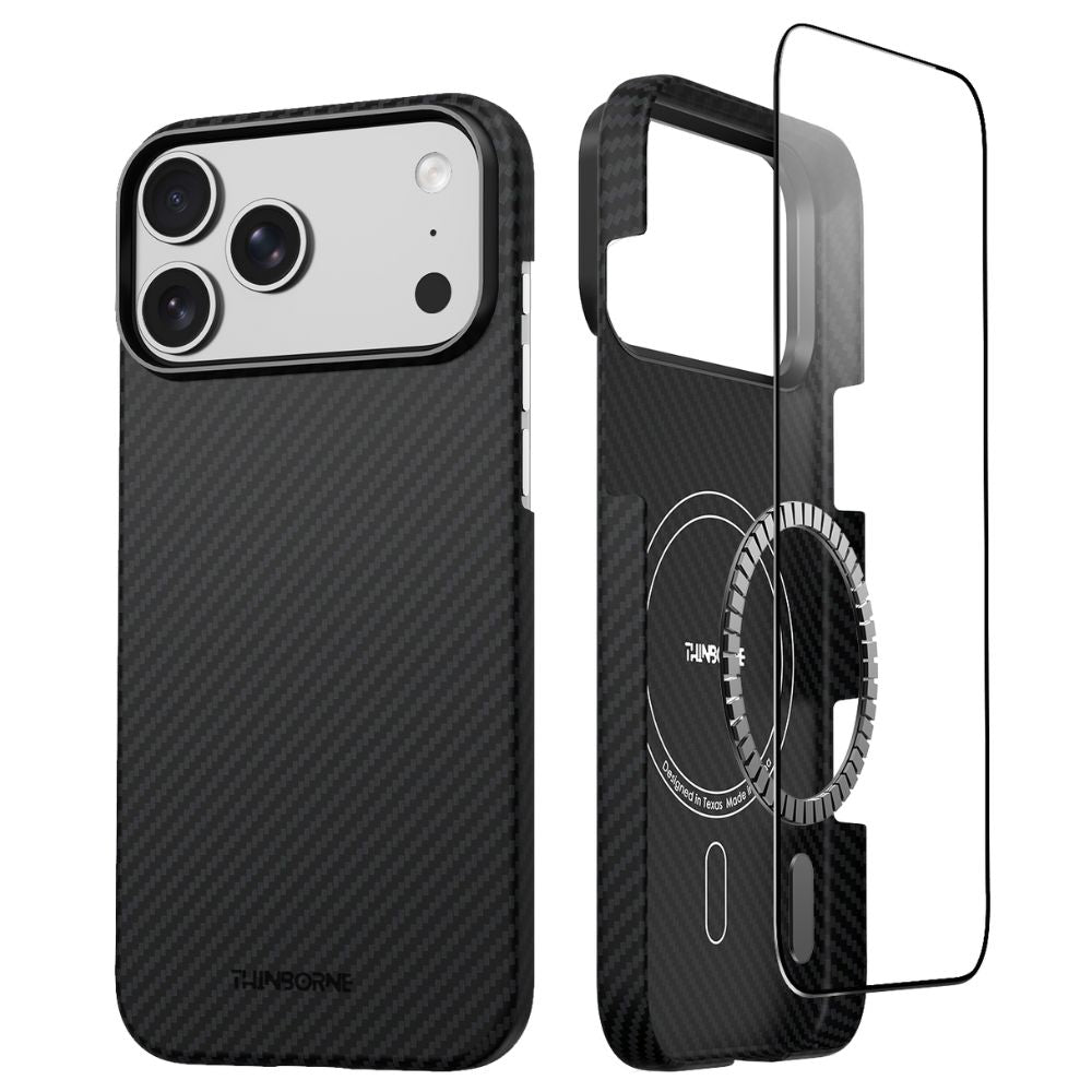 iPhone 17 Pro ケース | 超薄型・軽量アラミド繊維 | MagSafe対応