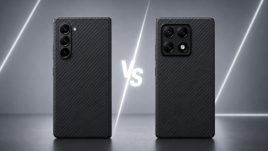 Galaxy Z Fold 8 Ultra side-by-side with Motorola Razr Fold