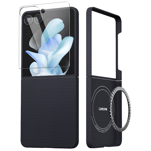 Galaxy Z Flip 7 ケース｜超薄型・MagSafe対応・アラミドファイバー製