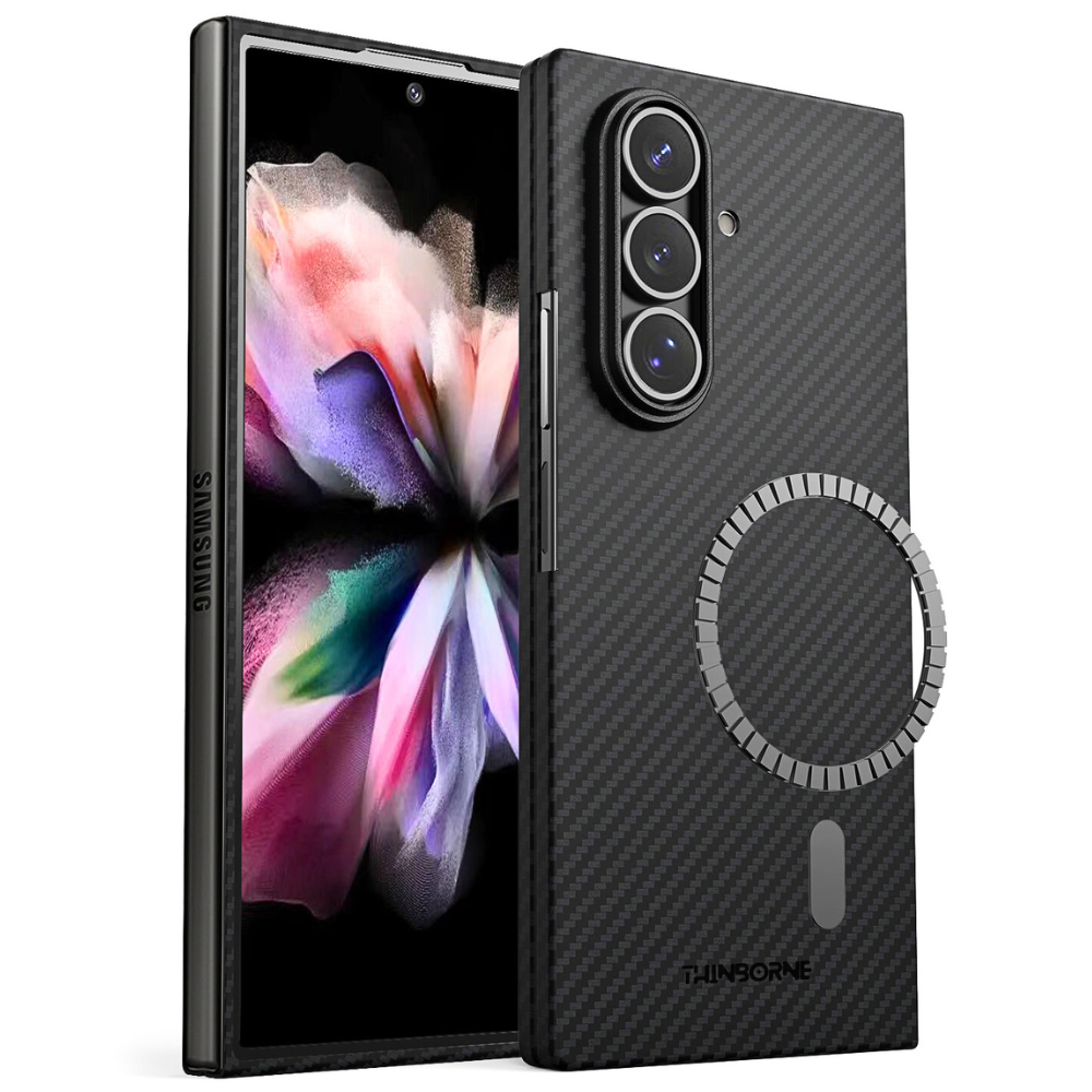 Galaxy Z fold 7 ほぼ新品 ケース付き Galaxy Z Fold 7 超薄型ケース｜アラミドファイバー｜MagSafe対応