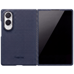 thinborne Galaxy Z Fold8 ケース 超薄型 アラミド繊維ケース カーボンファイバー調 ブラック