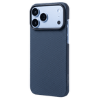 ネイビーのiPhone 18 Pro ケース｜極薄設計の高級アラミド繊維ケース