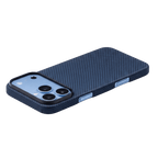 ネイビーのiPhone 18 Pro ケース｜カメラ周りを保護する設計と精密なボタン配置