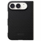 iPhone Duo 超薄型ケース｜アラミドファイバー｜MagSafe対応 | ブラック
