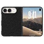 iPhone Duo 超薄型ケース｜アラミドファイバー｜MagSafe対応 | ブラック